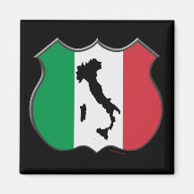 Italien-Schild-Karten-Magnet Kühlschrankmagnete
