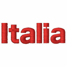 Italien stickte italienische Flagge von Italienhoo Hoodie