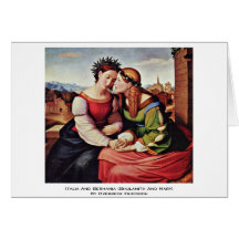 Italien und Germania (Shulamith und Mary) Karten