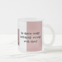 Italienische Abendessen? Kaffeetasse