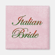 italienische Braut Magnete