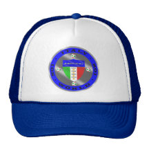Italienische Fußballluxuswelt verficht Logo Retro Cap