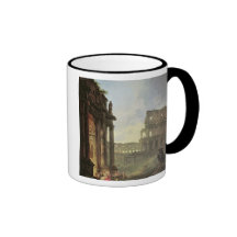 Italienische Landschaft Kaffee Tasse