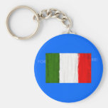 Italienische Ölgemäldeartflagge von Italien Schlüsselanhänger