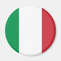 Italienischer Flaggenmagnet Kühlschrankmagnet
