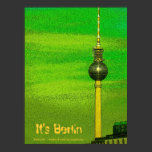 It's Berlin  -  Poster poster