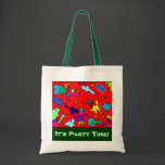 "It's Party Time!" -  Baumwollttasche taschen
