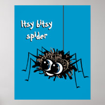 Itsy Bitsy Spinne - Plakat