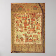 IUK T.5964 Ansicht von Diyarbakir Posterdrucke