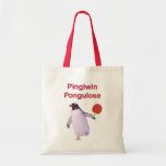 iWin uLose Pinguin-Klingeln Pong Leinentasche