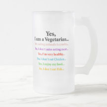 Ja bin ich… ein vegetarisches teetasse
