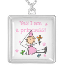 Ja bin ich eine Prinzessin Halskette