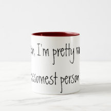 Ja bin ich ziemlich genau die awesomest Person übe Teetasse