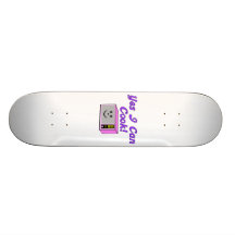 Ja kann ich Mikrowelle kochen Bedrucktes Skateboard