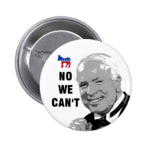 Ja können wir - kein können wir nicht Anti-McCain  Buttons