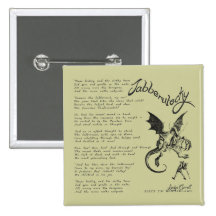 Jabberwocky Gedicht Buttons
