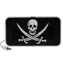 Jack Rackham; Piratenflagge-Flagge; Pirat Mobile Lautsprecher
