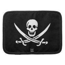 Jack Rackham; Piratenflagge-Flagge; Pirat Mappe