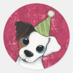 Jack-Russell-Party-Hundeaufkleber/-Umschlag Aufkle