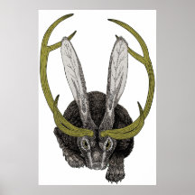 Jackalope Posterdruck