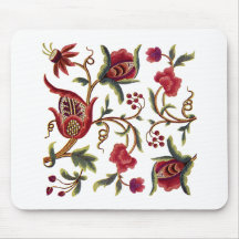 Jacobean Stickerei Mousepads