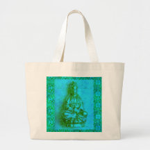 Jade Kwan Yin Tragetaschen