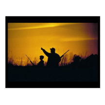 Jagd Postkarte