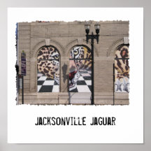 Jaguar, Jacksonville Jaguar Plakate