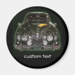 Jaguar mit kundenspezifischem Text Kühlschrankmagnet