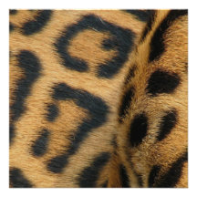 Jaguar-Muster-Einladung