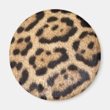 Jaguar-Pelz-Foto-Druck Kühlschrankmagnet