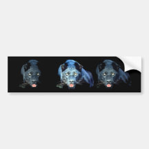 Jaguar - schwarzer Panther Auto Sticker
