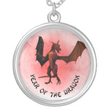 Jahr der Drache-erstklassigen Runde Halskette
