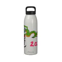 Jahr des Drachen 2012 Trinkflasche