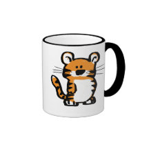 Jahr des Tigerteebechers Tassen