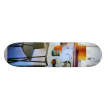 Jahr-Küche Bedrucktes Skateboard