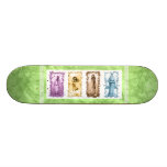 Jahreszeiten Skateboarddeck