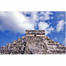 Jahrhundert EL Castillo-11th Maya/Toltec Ruinen Photoskulpturen