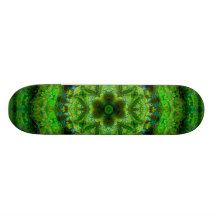 "Jailam Bandalarh" Mandala-Skateboard Personalisiertes Deck