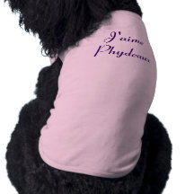 J'aime Phydeaux - i-Liebe Fido Haustierklamotten