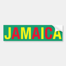 JAMAIKA! AUTO AUFKLEBER