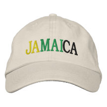 JAMAIKA BESTICKTE BASEBALLMÜTZE