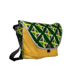 Jamaika-Bürsten-Flagge Kuriertasche
