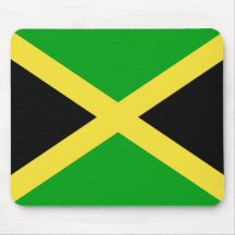 Jamaika-Flagge Mousepads