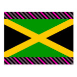 Jamaika-Flagge Postkarten