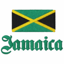 Jamaika-Golf-Hemd Besticktes Poloshirt