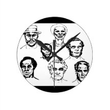 Jamaika-Nationalheld-Wanduhr