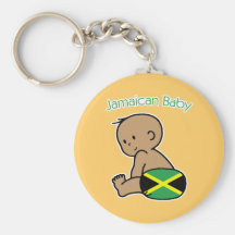 Jamaikanisches Baby Schlüsselanhänger