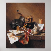 Jan. Jansz-Vanitas noch Leben-DRUCK Posterdruck