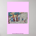 Januar durch Hanabusa, Itcho Ukiyoe Posterdrucke